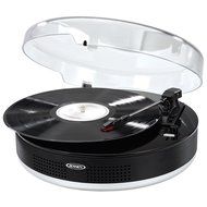 Jensen JTA-455 Bluetooth 3-Speed Stereo Turntable with Metal Tone Arm