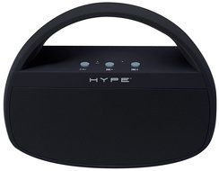 Hype&reg; Boombox Portable 6W Speaker Wireless Rechargeable Bluetooth Stereo Speaker, Powerful Sound with Built in... N3