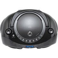 Memorex MP3851BLK Portable Sport Boombox CD Player with AM/FM Radio and Digital Display + Aux-in Input &amp; Headphone... N3