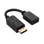 SIENOC Displayport DP Male to HDMI Female DP to HDMI Adapter Cable Video Audio Converter Color Black Pack of 2 N2