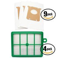 27 Replacement Electrolux EL6986A UltraSilencer Vacuum Bags &amp; 4 Filter - Compatible Electrolux S-Bag Vacuum Bag...