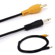Yeworth&reg; 3.5mm 1/8 inch Mono Male Plug to RCA Male Jack Audio Cable Cord Gold Plated 1.8m (6Ft) N3