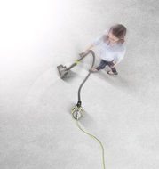 Hoover SH40090PC Air Revolve Multi Position Bagless Corded Canister Vacuum N4