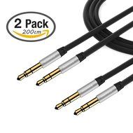 nkomax 3.5mm Gold Plated Premium Auxiliary Male To Male AUX Cable Suitable for iPad, iPhone, iPod, MP3 players... N19