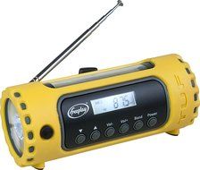 Freeplay Tuf Solar/Crank AM/FM/WX Radio with LED Flashlight