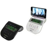 JENJCR295 - JENSEN JCR-295 Bluetooth Clock Radio with Cellphone Holder