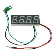 Ximico 0.56" Blue LED Meter Electronic Digital Car Motorcycle Clock Watch DC 12V/24V Time Display with Reverse... N3