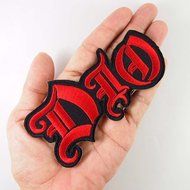 Ronnie James Dio Logo Heavy Power Metal Band Sew on Battle Jacket Applique Patch. For Collection with Free Shipping... N2
