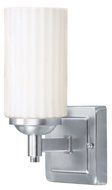 Livex Lighting 1421-91 Bath Vanity with Satin White Glass Shades, Brushed Nickel by Livex Lighting