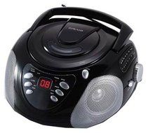 Craig Portable CD Boombox with AM/FM Radio, Black (CD6918)
