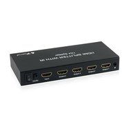 Portta PET0104 HDMI Splitter 4 Port 1x4 v1.3 support Full HD 3D 1080p Deep Color HD Audio Real HDMI N8