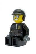 LEGO Kids&#039; 9009952 LEGO Movie Bad Cop Mini-Figure Alarm Clock N15