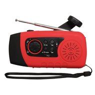 iMinker Portable Emergency Solar Hand Crank Self Powered FM Radio with [2000mAh] USB Power Bank, LED Flashlight... N7
