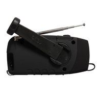 iMinker Portable Emergency Solar Hand Crank Self Powered FM Radio with [2000mAh] USB Power Bank, LED Flashlight... N9