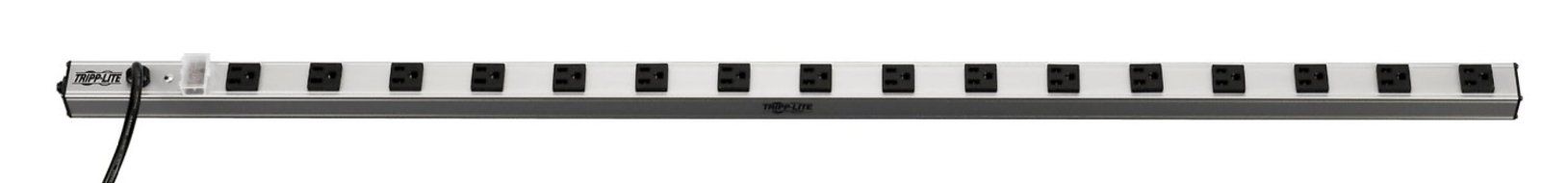 Tripp Lite 16 Outlet Surge Protector Power Strip, 15-ft. Cord, 1650 Joules, 48 in. length, Metal (SS7415-15) N2