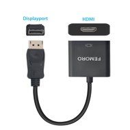 Display to HDMI Adapter Converter, FEMORO DP Displayport to HDMI Adapter Splitter Male to Female Audio Video Link... N5