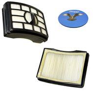 HQRP 2-Pack Filter for Shark NV500 Series NV501 NV502 NV503 UV560 NV550 NV520 Rotator Professional Lift-Away Upright...
