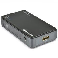 KabelDirekt 4K Ultra HD High Speed HDMI Switch 3in / 1out (1080p 4K UltraHD 3D) with Remote - PRO Series N7