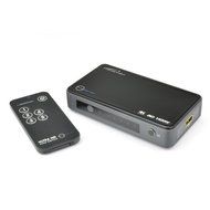 KabelDirekt 4K Ultra HD High Speed HDMI Switch 3in / 1out (1080p 4K UltraHD 3D) with Remote - PRO Series N8