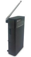 Sony Portable AM/FM Transistor Radio with Built-in Speaker, Headphone Jack, LED Tuning Indicator &amp; Carry Strap... N12