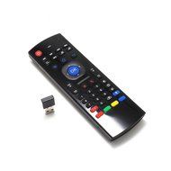 MXIII Double sided Mouse Remote Control 2.4ghz Mini Wireless Air Mouse+Qwert Keyboard with Voice Switch and Infrared...