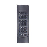 MXIII Double sided Mouse Remote Control 2.4ghz Mini Wireless Air Mouse+Qwert Keyboard with Voice Switch and Infrared... N2