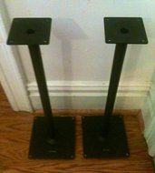 Definitive Technology StudioMonitor Speaker Stands (Pair, Black) N3