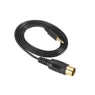 TurnRaise Portable Music Interface AMI MMI AUX Adapter Cable 3.5mm Jack Aux-IN MP3 Cable for Audi A3/A4/A5/A6/... N13