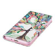 Galaxy J3 Pro Case,Galaxy J3 Pro Cover,ikasus Colorful Painted PU Leather Flip Wallet Pouch Stand Credit Card... N20