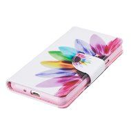 Galaxy J3 Pro Case,Galaxy J3 Pro Cover,ikasus Colorful Painted PU Leather Flip Wallet Pouch Stand Credit Card... N21