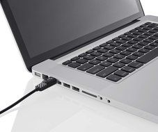 Belkin MacBook Pro FireWire 9-6 Pin Cable (F3N417bt06) N3