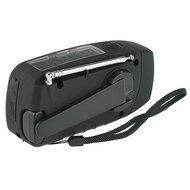 iMinker Portable Emergency Solar Hand Crank Self Powered FM Radio with [2000mAh] USB Power Bank, LED Flashlight... N11