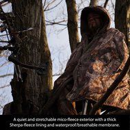 Waterproof Hunting Cape (WidowMaker Shadow, One Size Fits Most) N5