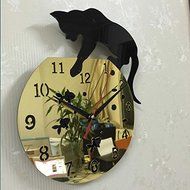 EverTrust(TM) new wall clock hot sale real clocks reloj de pared modern design qua living room needle acrylic... N7
