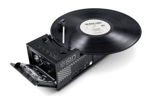 Ion IT34 Duo Deck Ultra-Portable USB Turntable with Cassette Deck N2