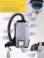 ProTeam ProVac FS 6 Commercial Backpack Vacuum with Tool Kit, 6 Quart - Corded N7