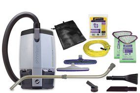 ProTeam ProVac FS 6 Commercial Backpack Vacuum with Tool Kit, 6 Quart - Corded N9