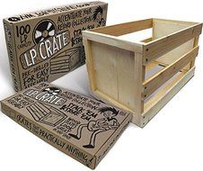 AEC LP Record Crate