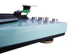 TechPlay TCP4530 Analog Turntable with Built-in Phono Pre-amplifier, By-Pass selecter, Auto-Return, Aluminum Platter... N15