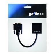 gofanco Pro-series DVI-D to VGA Active Converter - with 3 Feet Micro USB Power Cable for BETTER compatibility... N9