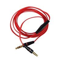 Conwork 2-Pack 3.5mm Auxiliary Flat Audio Cable Music Aux with Control Talk Mic Replacement Beats Audio Cable...