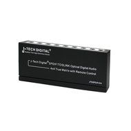 J-Tech Digital &reg; Premium Quality SPDIF TOSLINK Digital Optical Audio 1x3 Splitter (One Input 3 Outputs) N10