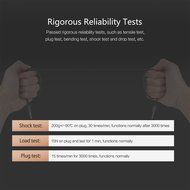 &#12304;Audio Cable&#12305;ROCK 2.6ft/80CM 3.5mm In-line Control Tangle-Free Male To Male Universal Stereo Audio Cable with... N5