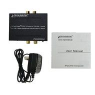 J-Tech Digital &reg; Premium Quality SPDIF TOSLINK Digital Optical Audio 1x3 Splitter (One Input 3 Outputs) N14