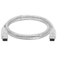 Cmple - IEEE-1394 FireWire iLink DV Cable 6P-6P M/M -15ft (BLACK) N6