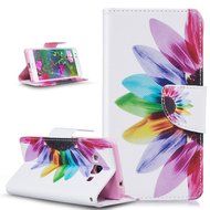 Galaxy J3 Pro Case,Galaxy J3 Pro Cover,ikasus Colorful Painted PU Leather Flip Wallet Pouch Stand Credit Card... N30
