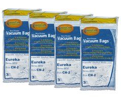 12 Eureka EX Allergy canister Vacuum Bags Excalibur, Home Cleaning System, Oxygen Vacuum Cleaners, 60284, 60284A... N2