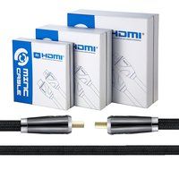 Minc High Speed HDMI Cable 25Ft (7.6m) -26AWG,CL3,HDMI 2.0 -Supports 4K 3D and ARC with Ethernet -24K Gold Plated... N3