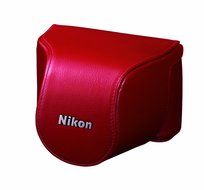 Nikon CB-N2000SD PK Pink | Leather Body Case Set for Nikon 1 J1 (Japanese Import)