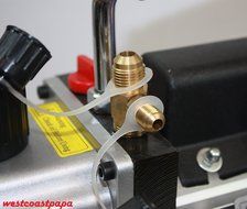 R410A R134A R22 4.8 CFM Vacuum Pump HVAC A/C Refrigerant W/4VALVE MANIFOLD GAUGE